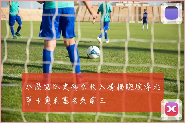 水晶宫队史转会收入榜揭晓埃泽比萨卡奥利塞名列前三